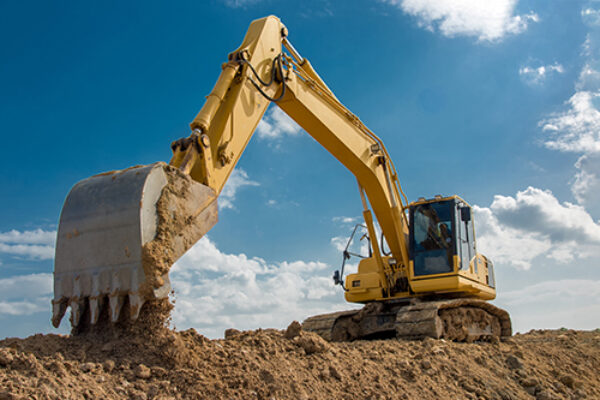 Ideal for trenching, creating sumps, and road construction.
