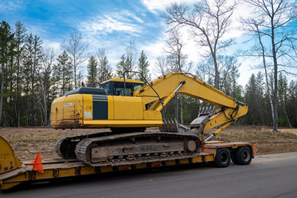 Utilized for transporting equipment.